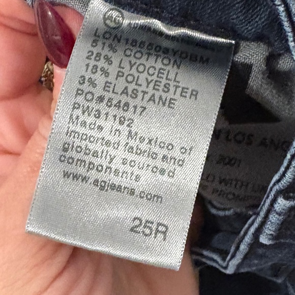 AG Prima Ankle- Cigarette Leg Jeans- 25 - Picture 3 of 4